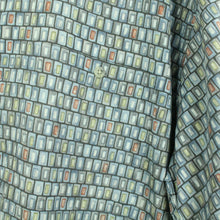 Laden Sie das Bild in den Galerie-Viewer, Vintage 90s Crazy Pattern Hemd Gr. XL bunt gemustert kurzarm (*)