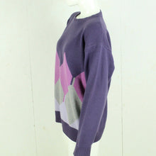 Laden Sie das Bild in den Galerie-Viewer, Vintage Pullover Gr. L mehrfarbig gemustert Strick