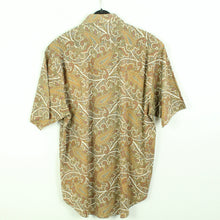 Laden Sie das Bild in den Galerie-Viewer, Vintage 90s Crazy Pattern Hemd Gr. M bunt gemustert kurzarm (*)