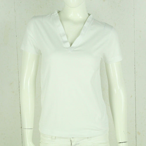 Second Hand MM6 MAISON MARGIELA T-Shirt Gr. M weiß uni (*)