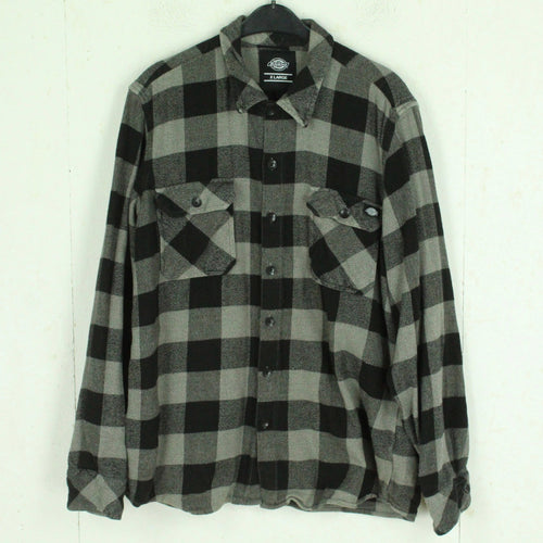 Second Hand CUSTOMMADE Bluse Gr. 40 schwarz weiß kariert (*)