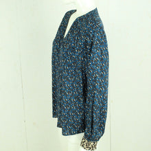 Laden Sie das Bild in den Galerie-Viewer, Second Hand WHITE STUFF Bluse Gr. 40 blau mehrfarbig gemustert (*)