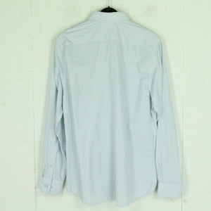 Second Hand CARLO CORINTO Hemd Gr. M weiß blau grau kariert(*)