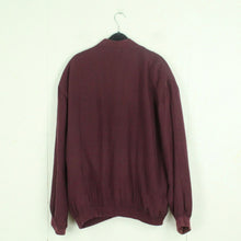 Laden Sie das Bild in den Galerie-Viewer, Vintage Seidenblouson Gr. XL rot Seide Blouson
