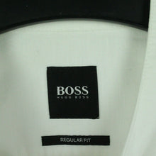Laden Sie das Bild in den Galerie-Viewer, Second Hand BOSS HUGO BOSS Hemd Gr. S weiß (*)