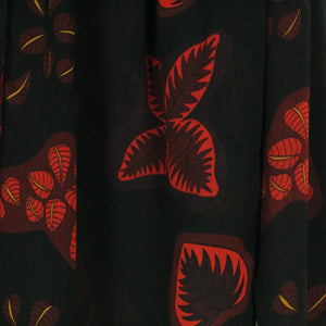 Second Hand SCOTCH & SODA Bluse Gr. S rot schwarz mehrfarbig geblümt kariert (*)