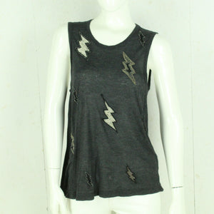 Second Hand ZADIG & VOLTAIRE Top Gr. S grau Blitze (*)