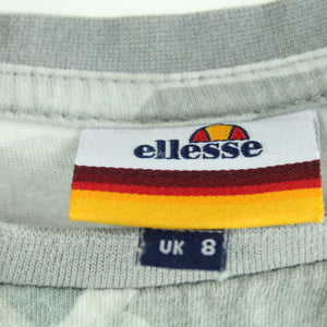 Second Hand ELLESSE T-Shirt Gr. 36 grau bunt cropped (*)