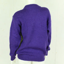 Laden Sie das Bild in den Galerie-Viewer, Vintage Pullover mit Wolle Gr. M bunt Crazy Pattern Strick