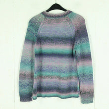 Laden Sie das Bild in den Galerie-Viewer, Second Hand VIA APPIA Pullover Gr. 38 mehrfarbig gemustert Strick (*)
