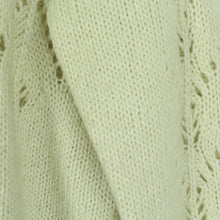 Laden Sie das Bild in den Galerie-Viewer, Second Hand INDISKA Pullover Gr. S beige uni Strick mit Lochmuster (*)