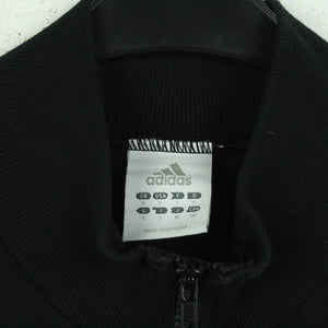 Vintage ADIDAS Trainingsjacke Gr. S schwarz bunt Sportswear mit Logo Print