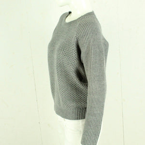 Second Hand SELECTED FEMME Pullover mit Wolle Gr. S grau uni (*)
