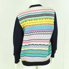 Laden Sie das Bild in den Galerie-Viewer, VINTAGE Cardigan Gr. M bunt gemustert Strickjacke