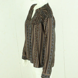 Second Hand CREAM Bluse Gr. 40 mehrfarbig gemustert (*)