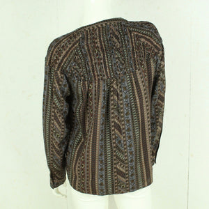 Second Hand CREAM Bluse Gr. 40 mehrfarbig gemustert (*)