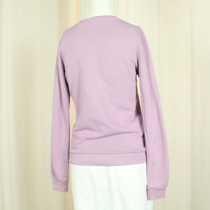 Second Hand SCOTCH & SODA Sweatshirt Gr. S rosa mit Print (*)