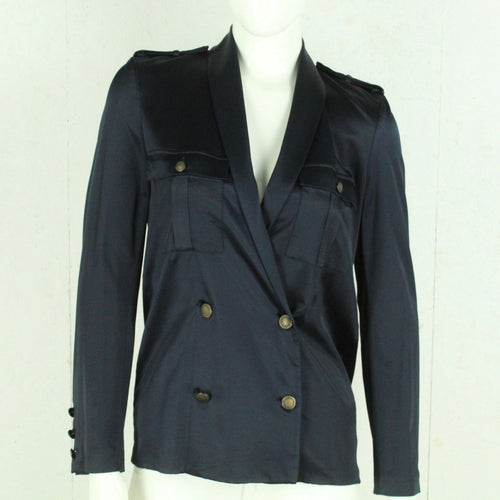 Second Hand THE KOOPLES Blazer Jacke Gr. 38 blau uni (*)