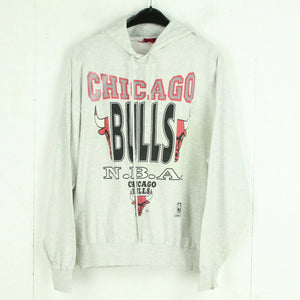 Vintage CHICAGO BULLS NBA Sweatshirt Gr. M grau meliert mit Print