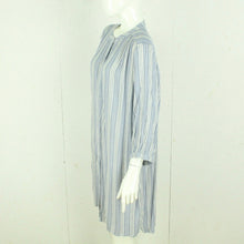 Laden Sie das Bild in den Galerie-Viewer, Second Hand INDISKA Kleid Gr. L blau weiß gestreift (*)