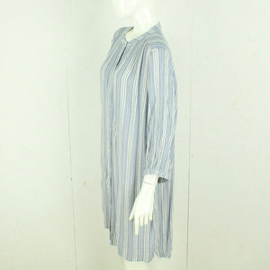 Second Hand INDISKA Kleid Gr. L blau weiß gestreift (*)