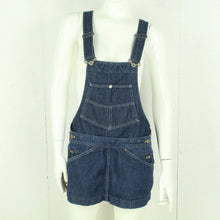 Laden Sie das Bild in den Galerie-Viewer, Second Hand LEE Jeanskleid Gr. L blau Latzkleid Dungaree Denim (*)