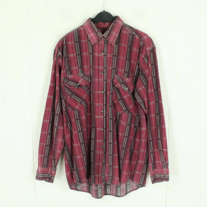 Vintage Cordhemd Gr. M rot gestreift Hemd Cord