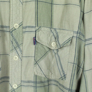 Vintage Cordhemd Gr. L mehrfarbig gestreift Hemd Cord