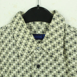 Vintage Cordhemd Gr. M mehrfarbig gemustert Hemd Cord
