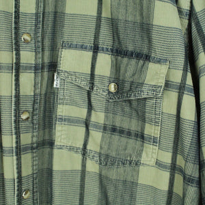 Vintage LEVIS Cordhemd Gr. L mehrfarbig gestreift Hemd Cord