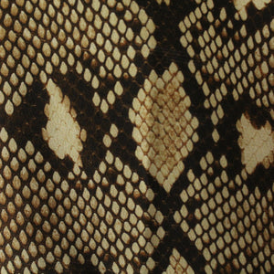 Second Hand CHLOE Seidenbluse Gr. M braun Animal-Print (*)