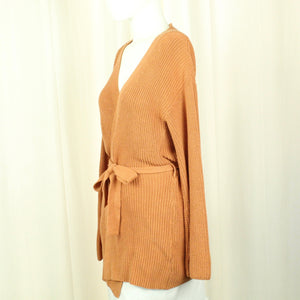 Second Hand NA-KD Cardigan Gr. S orange uni Strickjacke (*)