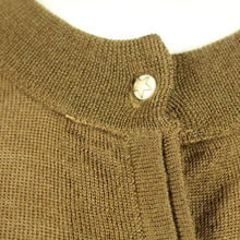 Laden Sie das Bild in den Galerie-Viewer, Second Hand STELLA NOVA Cardigan Gr. L braun uni Strickjacke (*)