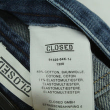 Laden Sie das Bild in den Galerie-Viewer, Second Hand CLOSED Jeans Gr. 44 blau Mod. 1320 (*)