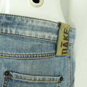 Vintage Dake Sixty Y2K Jeansrock Gr. M blau Denim low waist Minirock