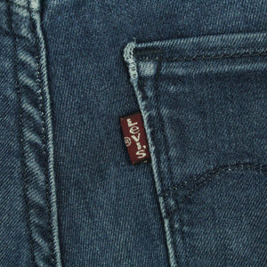 Second Hand LEVIS DEMI CURVE Jeans Gr. 28 blau Mod. Mid Rise (*)