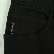 Laden Sie das Bild in den Galerie-Viewer, Second Hand ARMANI VINTAGE Jeans Gr. 30 schwarz (*)
