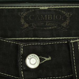 Second Hand CAMBIO Jeans Gr. 36 schwarz Mod. Norah Super Slim (*)