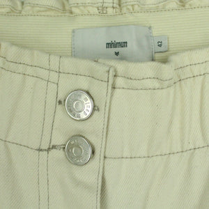 Second Hand MINIMUM Jeans Gr. 42 beige Mod. Soaline (*)