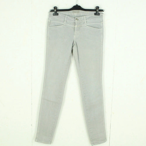 Second Hand CLOSED Jeans Gr. W29 grau uni Mod. Pedal Star (*)