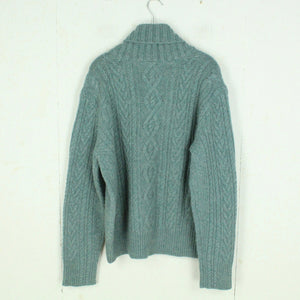 Second Hand POLO BY RALPH LAUREN Wollpullover Gr. XL blau Strick Wolle Pullover (*)