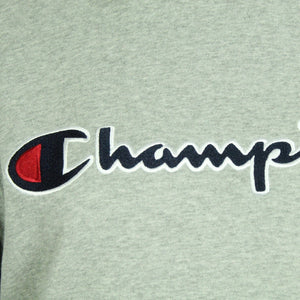 Second Hand CHAMPION Sweatshirt Gr. M grau uni mit Aufdruck (*)