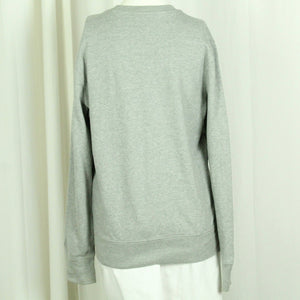 Second Hand CHAMPION Sweatshirt Gr. M grau uni mit Aufdruck (*)