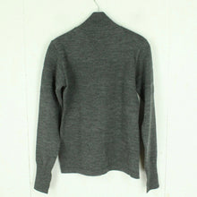 Laden Sie das Bild in den Galerie-Viewer, Second Hand MADS NORGAARD Wollstrickjacke Gr. M grau meliert Wolle Strickjacke Cardigan Mod. Wool Klemens Zip  (*)