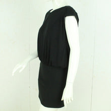 Laden Sie das Bild in den Galerie-Viewer, Second Hand MANGO Minikleid Gr. S schwarz uni (*)