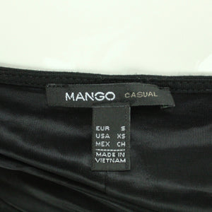 Second Hand MANGO Minikleid Gr. S schwarz uni (*)