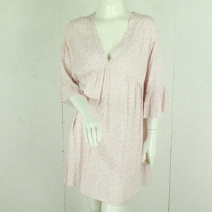Second Hand TIPPY Kleid Gr. L/XL rosa mehrfarbig geblümt (*)
