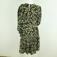 Laden Sie das Bild in den Galerie-Viewer, Second Hand LINDEX Kleid Gr. M schwarz mehrfarbig geblümt (*)