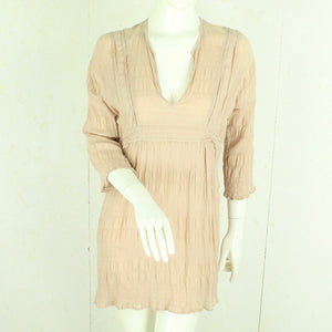 Second Hand BRUUNS BAZAAR Minikleid Gr. 40 nude uni (*)