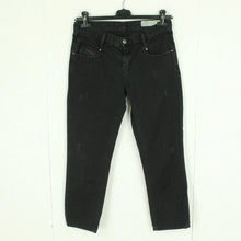 Laden Sie das Bild in den Galerie-Viewer, Second Hand DIESEL Jeans Gr. W28 L30 schwarz uni Mod. Belthy-Ankle (*)